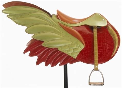 hermes saddle with wings.